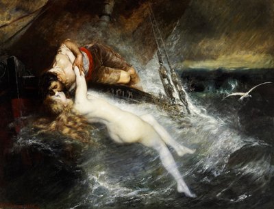 De kus van de sirene door Gustav Wertheimer